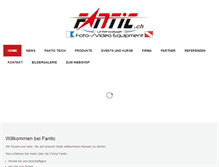 Tablet Screenshot of fantic.ch